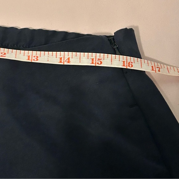 NWT J Jill navy blue cropped modal blend pants capris size M office coastal - Picture 7 of 14